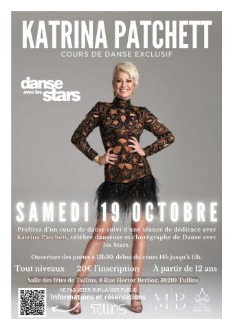 Katrina Patchett cours de danse