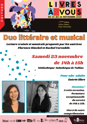 Duo littéraire et musical